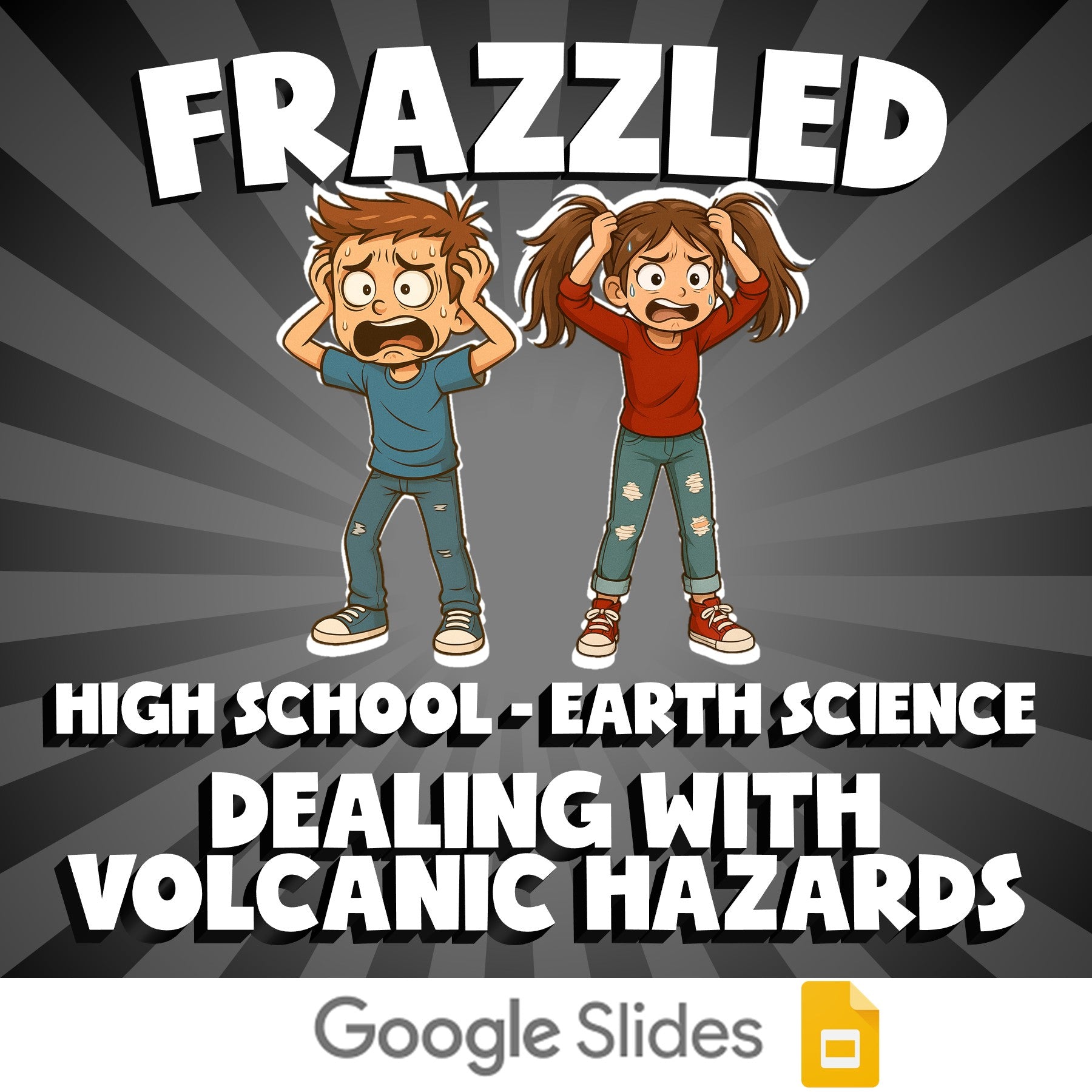 Dealing with Volcanic Hazards FRAZZLED Game - No Prep Earth Science Review