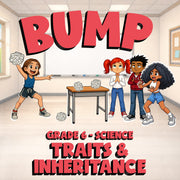 Traits & Inheritance BUMP Science Game - No Prep Grade 6 Review Activity