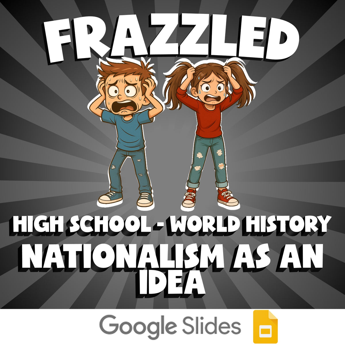 Nationalism as an Idea FRAZZLED Game - No Prep World History Review Activity