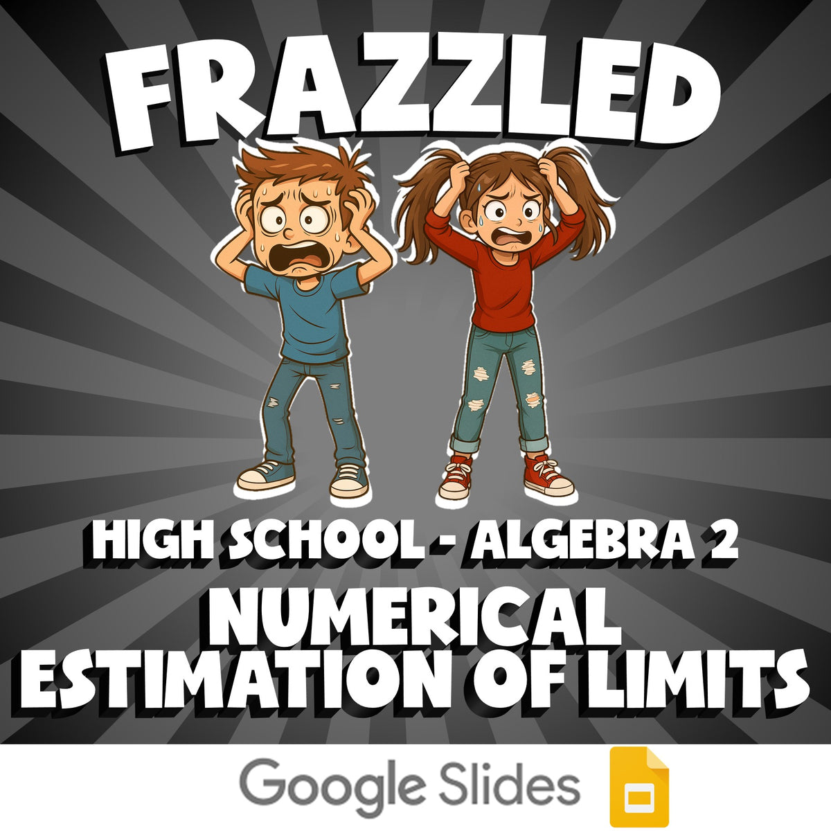 Numerical Estimation of Limits FRAZZLED Math Game - No Prep Algebra 2 Review