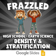 Density & Stratification FRAZZLED Game - No Prep Earth Science Review Activity