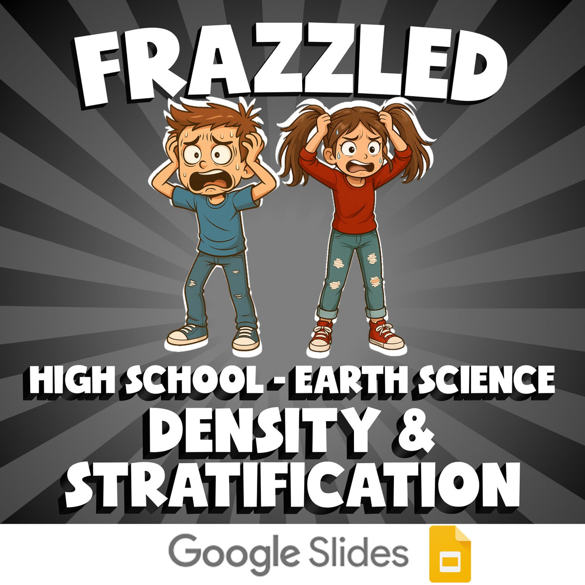 Density & Stratification FRAZZLED Game - No Prep Earth Science Review Activity