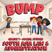 South Asia Law & Administration BUMP Socials Game - No Prep Grade 7 Review