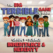 Inheritance & Heredity BIG TERRIBLE GAME - No Prep Grade 9 Science Review