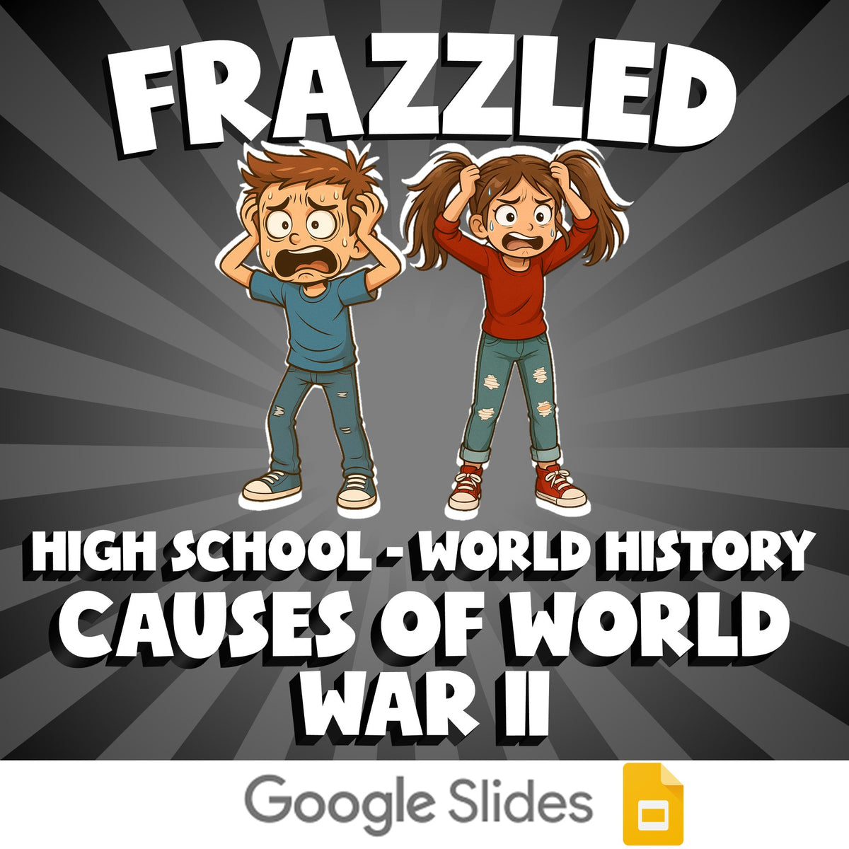 Causes of World War II FRAZZLED Game - No Prep World History Review Activity