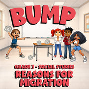 Reasons for Migration BUMP Socials Game - No Prep Grade 3 Review Activity