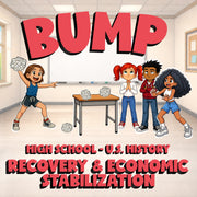 Recovery & Economic Stabilization BUMP U.S. History Game - No Prep Review