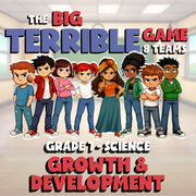 Growth & Development BIG TERRIBLE GAME - No Prep Grade 7 Science Review Activity