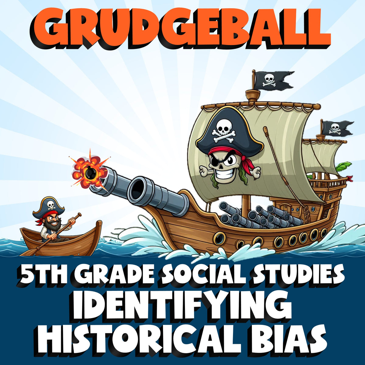 Identifying Historical Bias GRUDGEBALL Socials Game - No Prep Grade 5 Review
