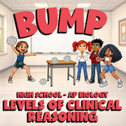 Levels of Clinical Reasoning BUMP Science Game - No Prep AP Biology Review