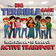 Active Transport BIG TERRIBLE GAME - No Prep AP Biology Science Review Activity