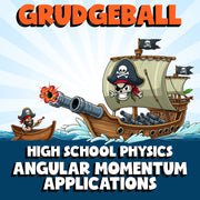 Angular Momentum Applications GRUDGEBALL Science Game - No Prep Physics Review