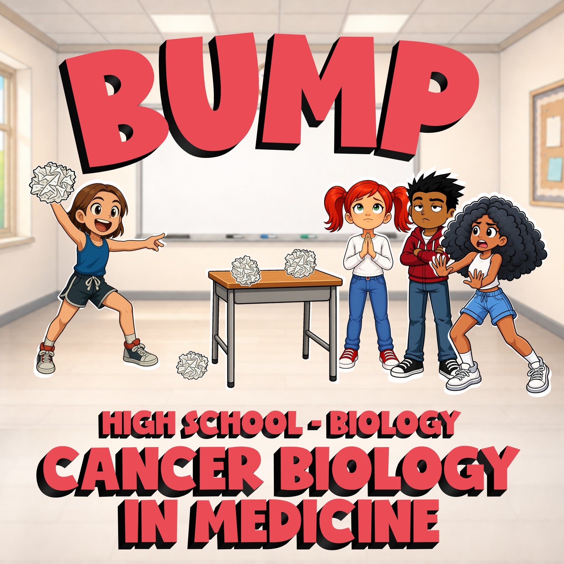 Cancer Biology in Medicine BUMP Science Game - No Prep Biology Review Activity