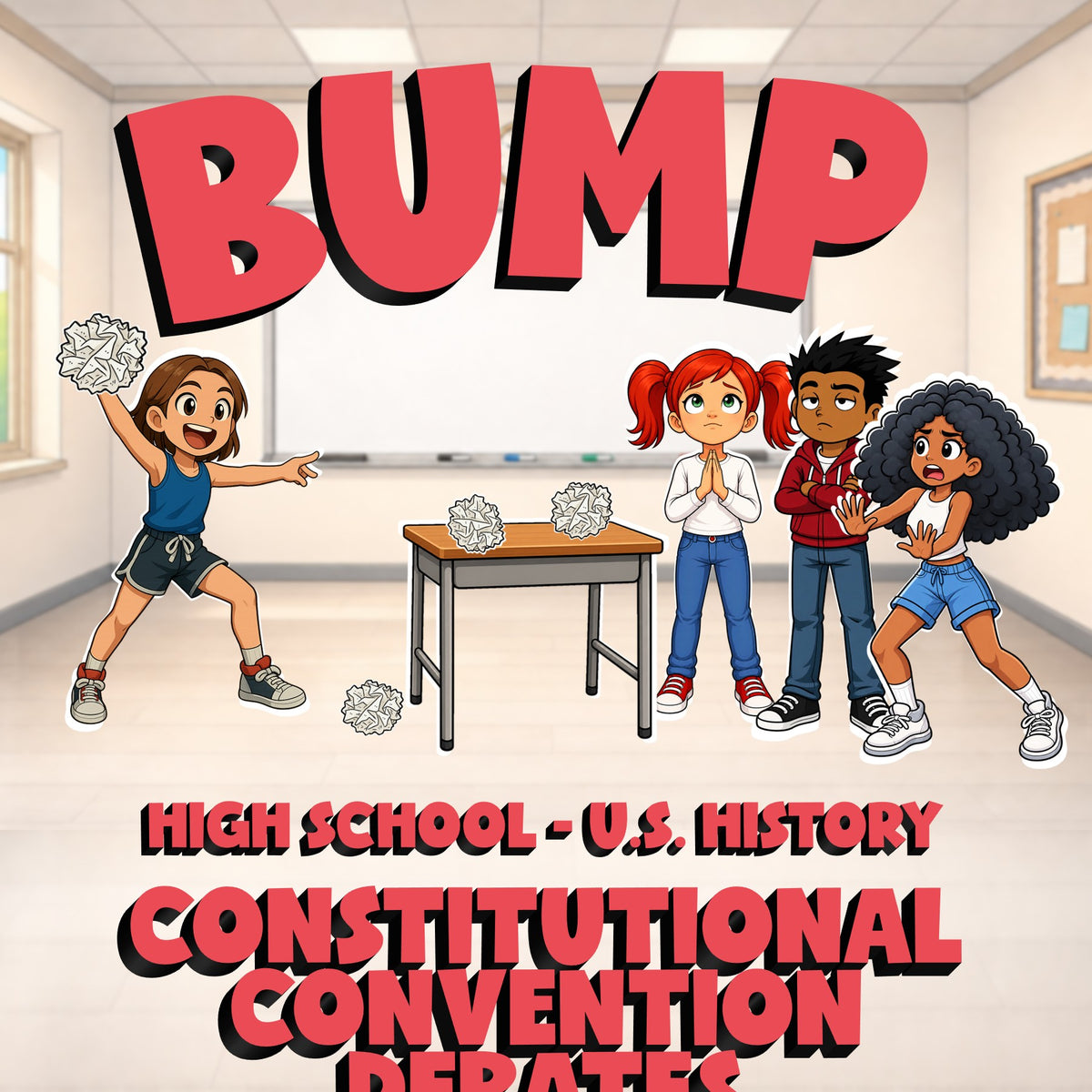 Constitutional Convention Debates BUMP U.S. History Game - No Prep Review