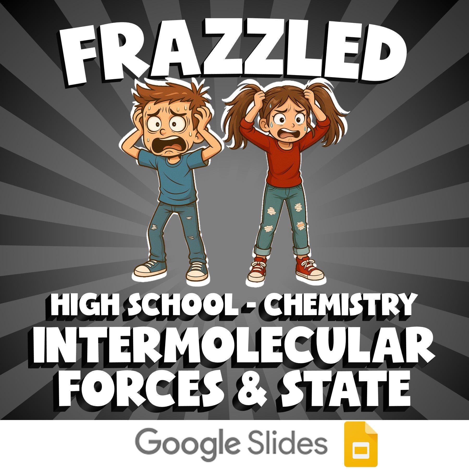 Intermolecular Forces & State FRAZZLED Science Game - No Prep Chemistry Review