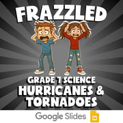Hurricanes & Tornadoes FRAZZLED Science Game - No Prep Grade 7 Review Activity