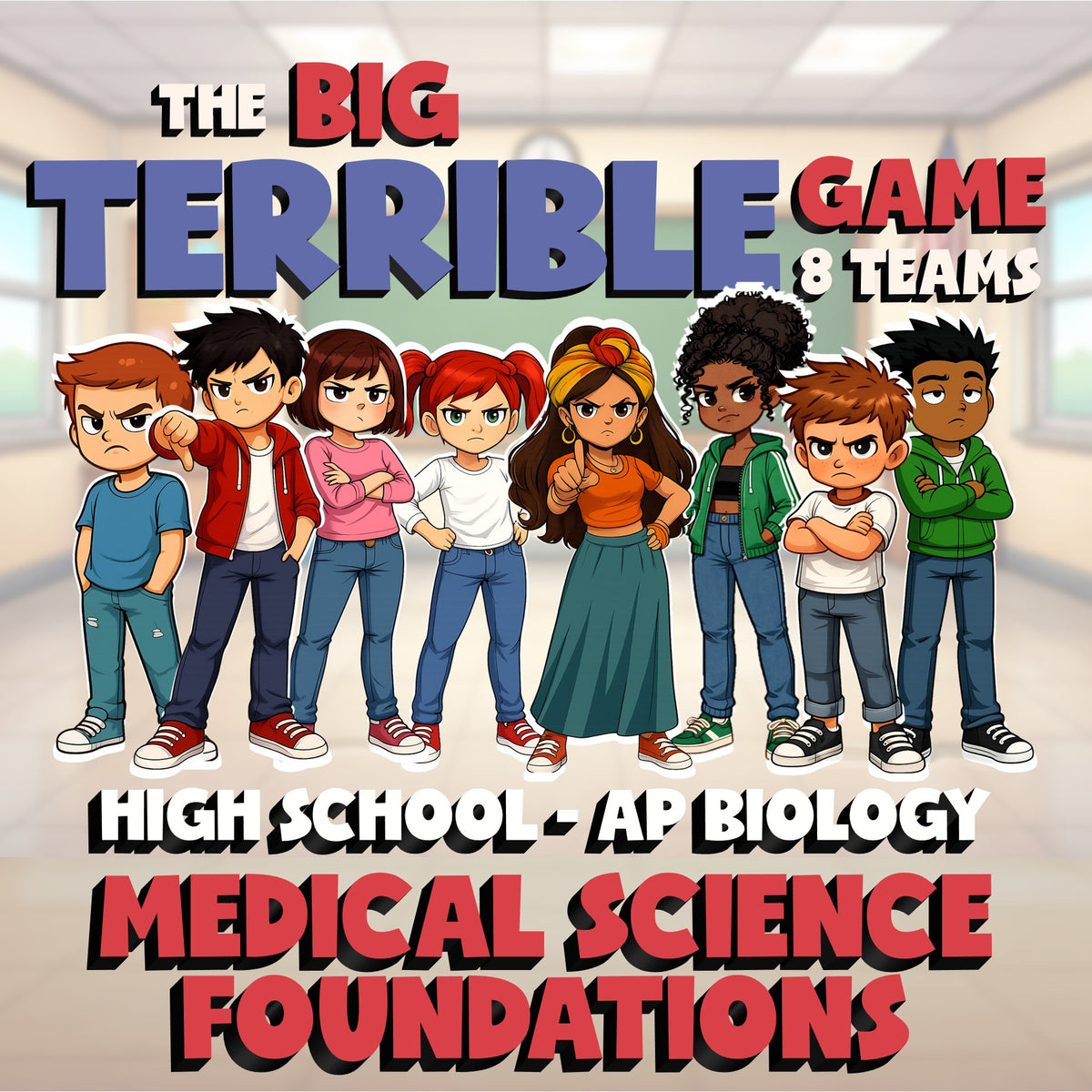 Medical Science Foundations BIG TERRIBLE GAME - AP Biology Science Review
