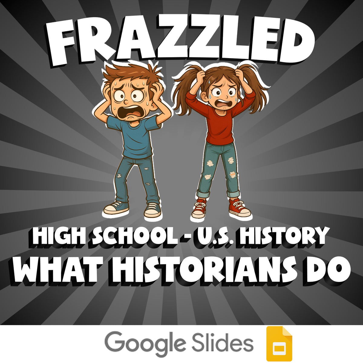 What Historians Do FRAZZLED U.S. History Game - No Prep Review Activity