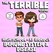 Immune System & Disease THE TERRIBLE GAME - No Prep AP Biology Science Review