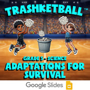 Adaptations for Survival TRASHKETBALL Science Game - No Prep Grade 5 Review