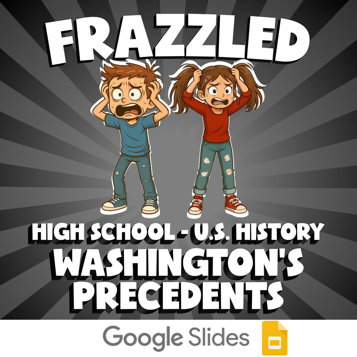 Washington’s Precedents FRAZZLED U.S. History Game - No Prep Review Activity
