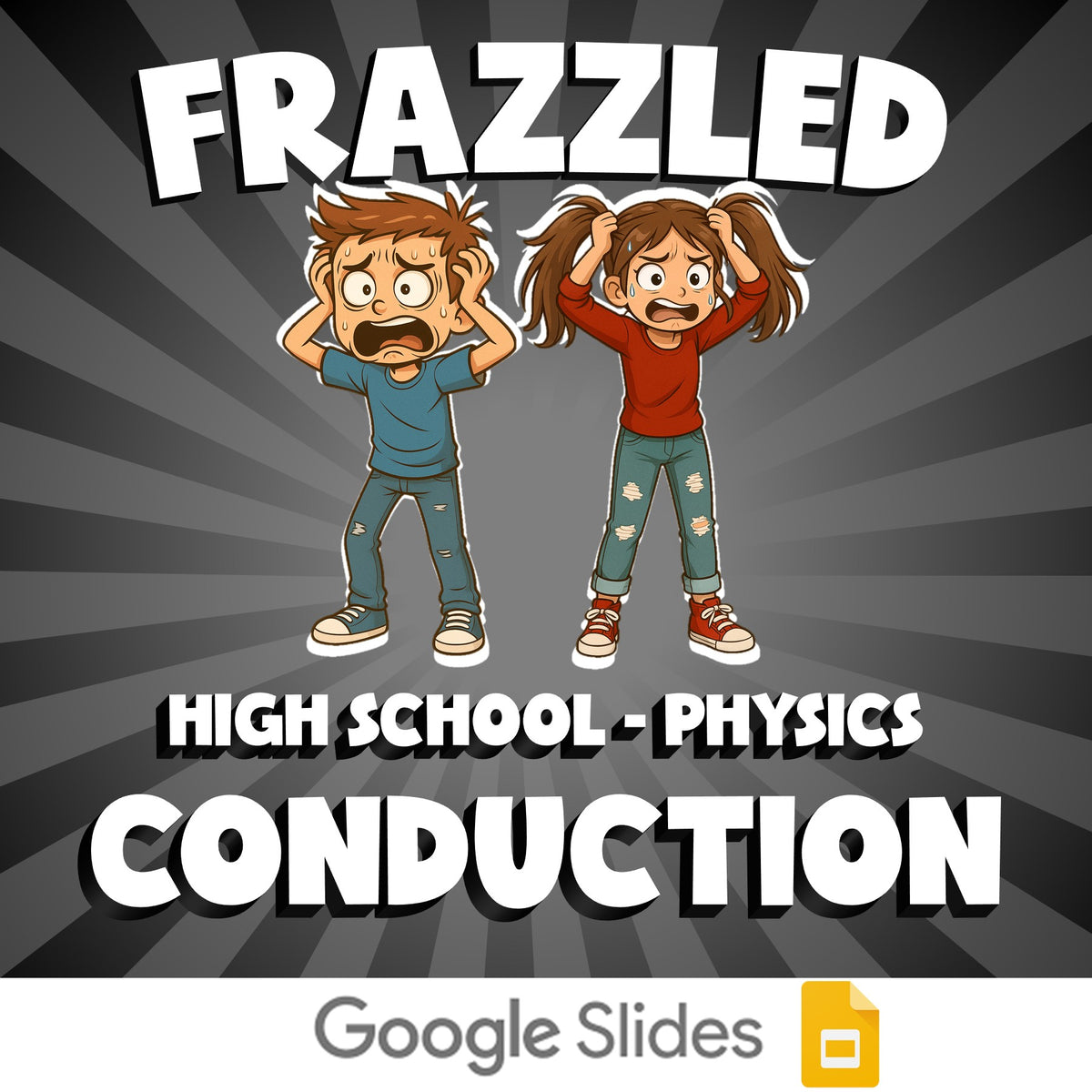 Conduction FRAZZLED Science Game - No Prep Physics Review Activity