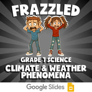 Climate & Weather Phenomena FRAZZLED Science Game - No Prep Grade 7 Review
