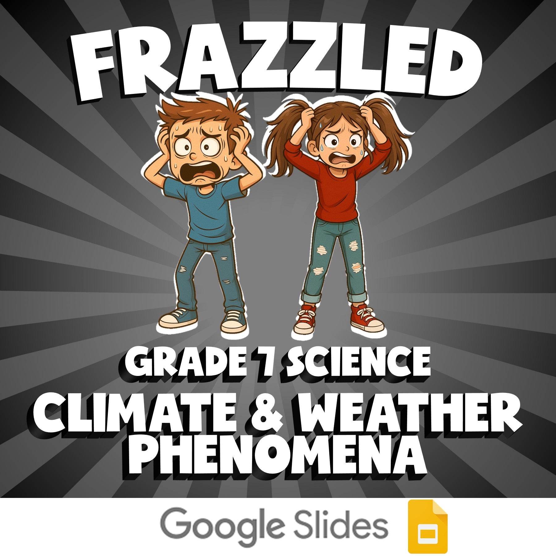 Climate & Weather Phenomena FRAZZLED Science Game - No Prep Grade 7 Review
