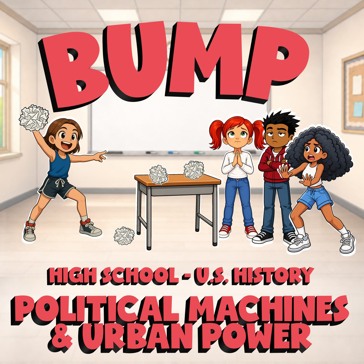 Political Machines & Urban Power BUMP U.S. History Game - No Prep Review