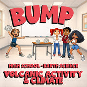 Volcanic Activity & Climate BUMP Game - No Prep Earth Science Review Activity