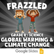 Global Warming & Climate Change FRAZZLED Science Game - No Prep Grade 8 Review
