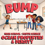 Ocean Properties & Density BUMP Game - No Prep Earth Science Review Activity