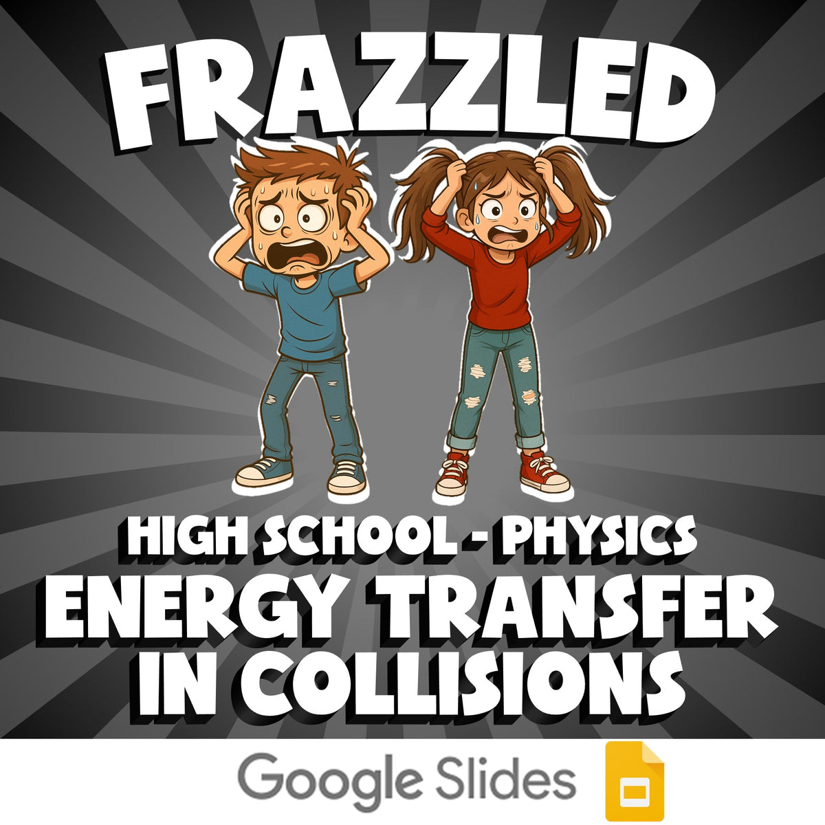 Energy Transfer in Collisions FRAZZLED Science Game - No Prep Physics Review