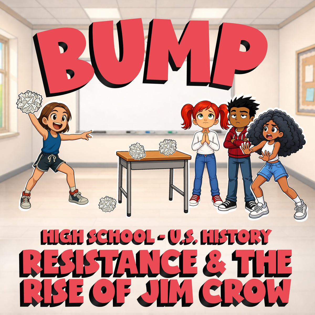 Resistance & the Rise of Jim Crow BUMP U.S. History Game - No Prep Review