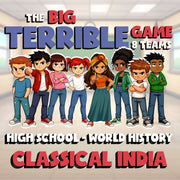 Classical India BIG TERRIBLE GAME - No Prep World History Review Activity