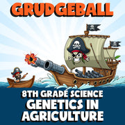 Genetics in Agriculture GRUDGEBALL Science Game - No Prep Grade 8 Review