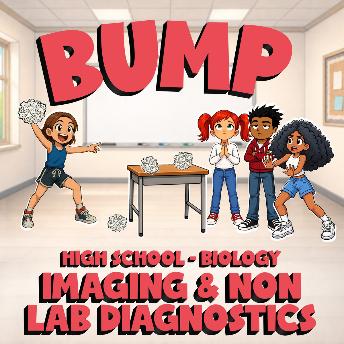 Imaging & Non Lab Diagnostics BUMP Science Game - No Prep Biology Review