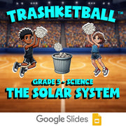 The Solar System TRASHKETBALL Science Game - No Prep Grade 5 Review Activity
