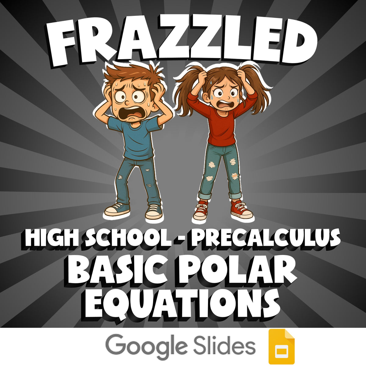 Basic Polar Equations FRAZZLED Math Game - No Prep PreCalculus Review Activity