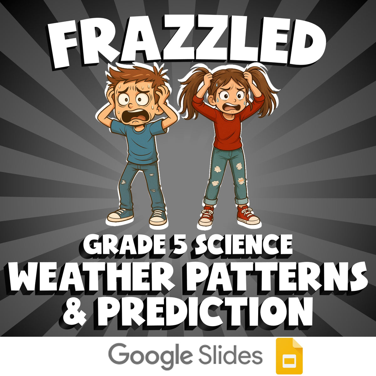 Weather Patterns & Prediction FRAZZLED Science Game - No Prep Grade 5 Review