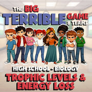 Trophic Levels & Energy Loss BIG TERRIBLE GAME - No Prep Biology Science Review
