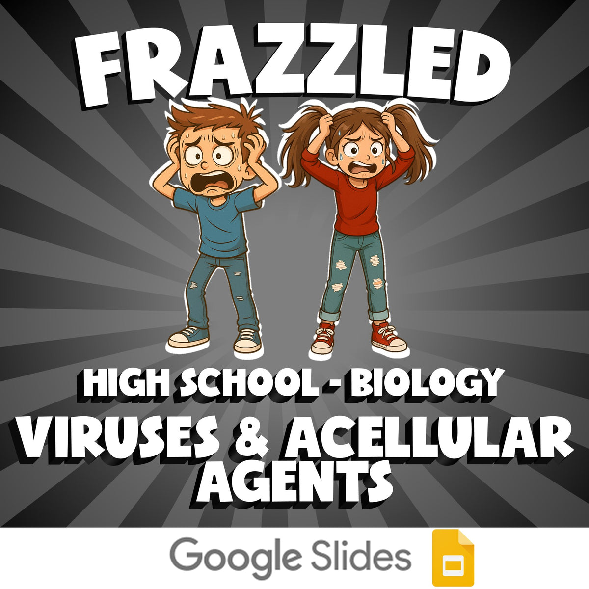 Viruses & Acellular Agents FRAZZLED Science Game - No Prep Biology Review