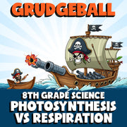 Photosynthesis vs Respiration GRUDGEBALL Science Game - No Prep Grade 8 Review