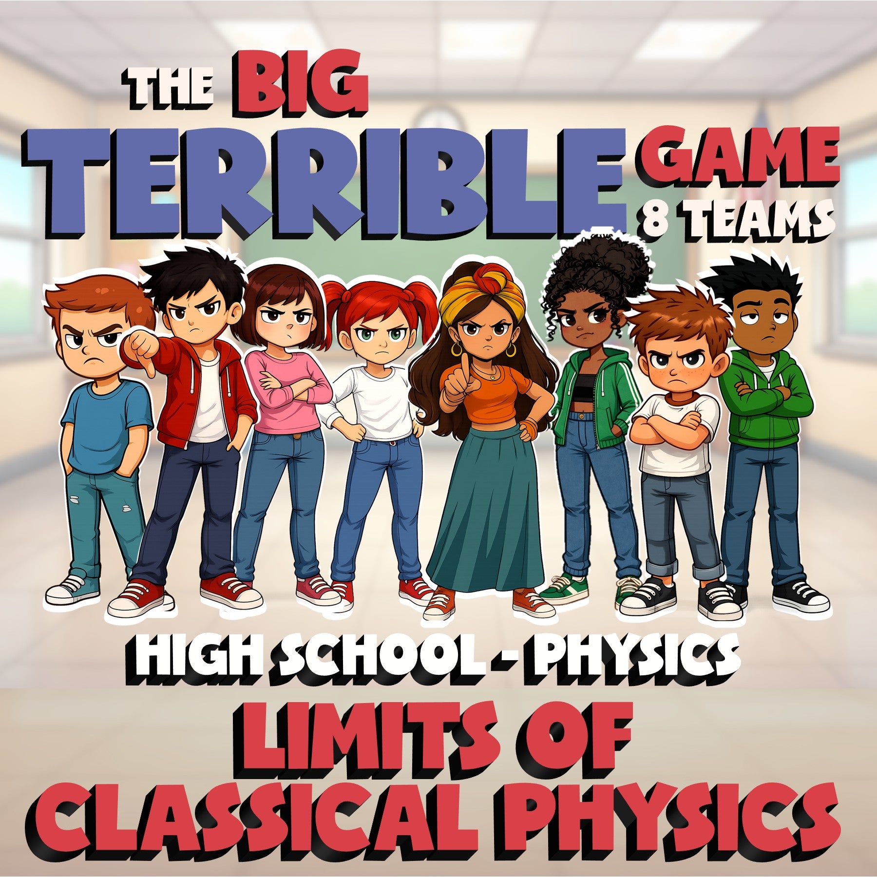 Limits of Classical Physics BIG TERRIBLE GAME - No Prep Physics Science Review