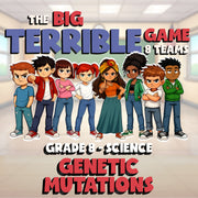 Genetic Mutations BIG TERRIBLE GAME - No Prep Grade 8 Science Review Activity