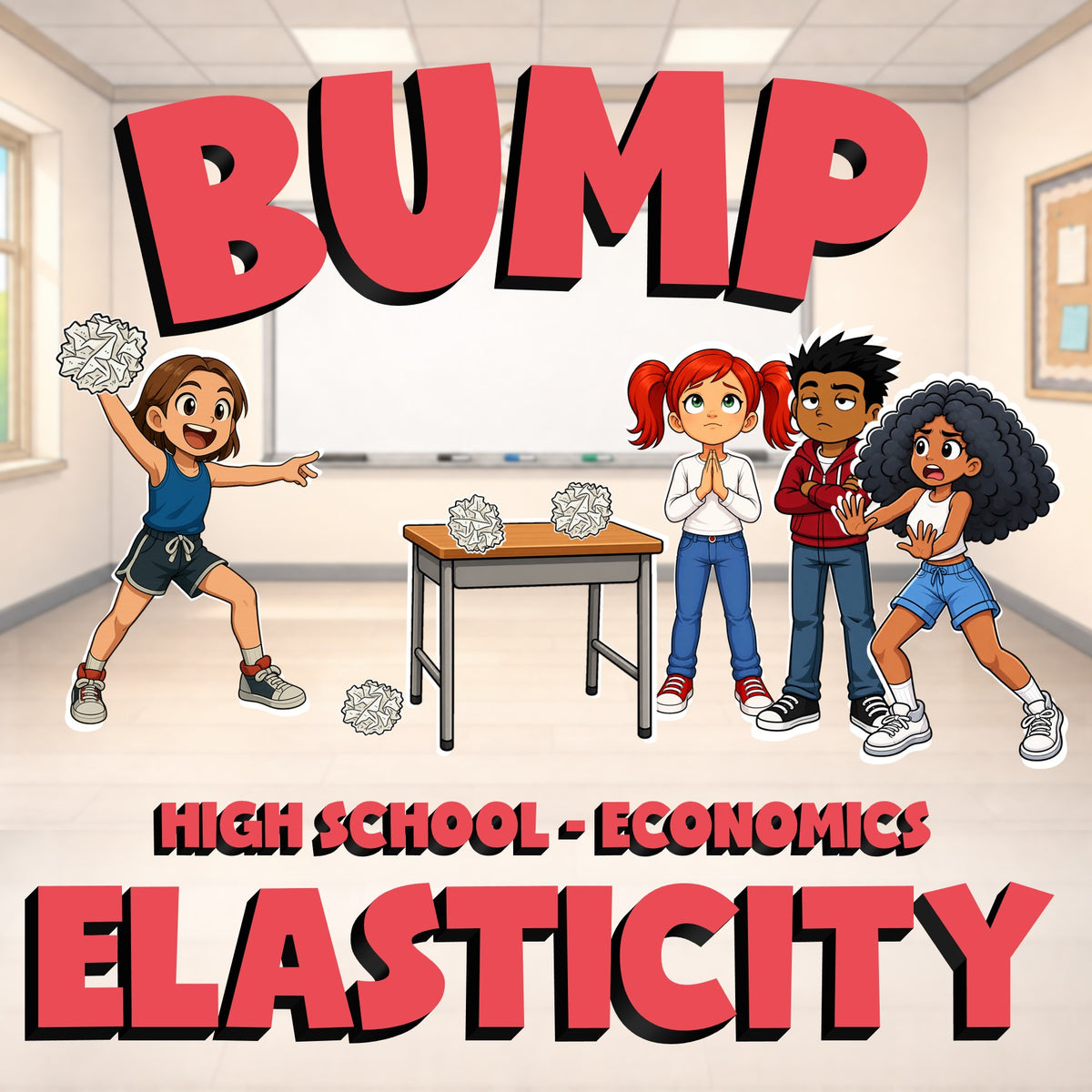 Elasticity BUMP Economics Game - No Prep Review Activity