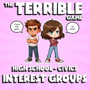 Interest Groups THE TERRIBLE GAME - No Prep Civics Review Activity