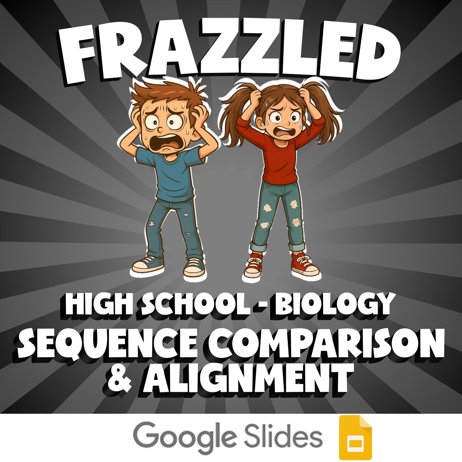 Sequence Comparison & Alignment FRAZZLED Science Game - No Prep Biology Review