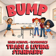 Trade & Living Standards BUMP Economics Game - No Prep Review Activity