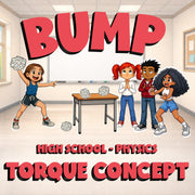 Torque Concept BUMP Science Game - No Prep Physics Review Activity